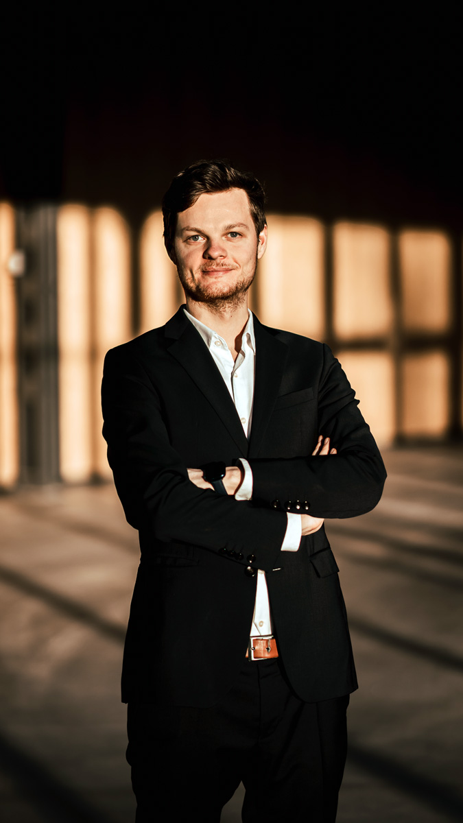 Phil Hackemann in a business setting